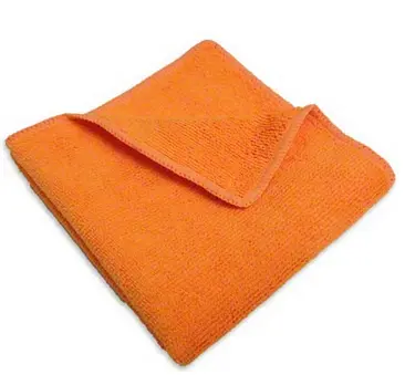 Microfiber Towel 16x16 Orange 12/pk