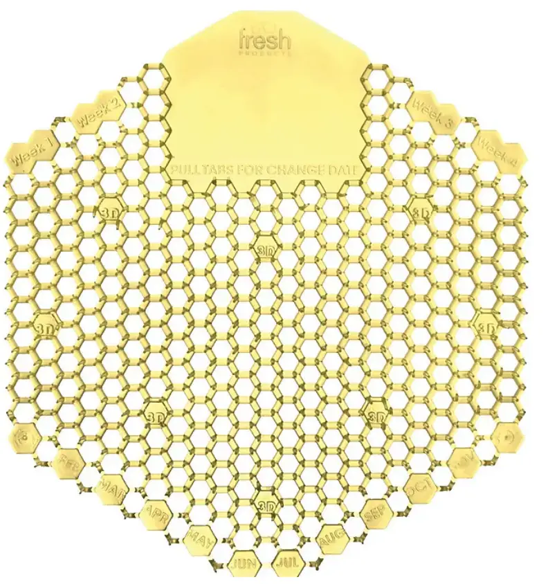 Urinal Screen 3D Citrus 10/Box