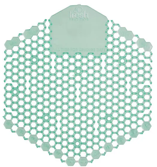 Urinal Screen 3D Cucumber Melon 10/Box