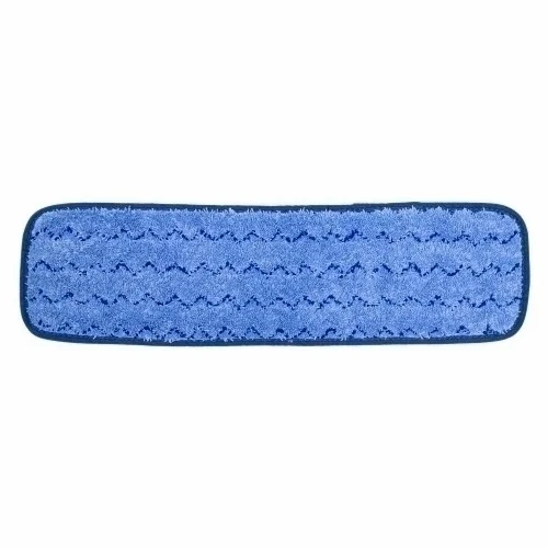 Microfiber Pad 18" Flat Blue 12/pk