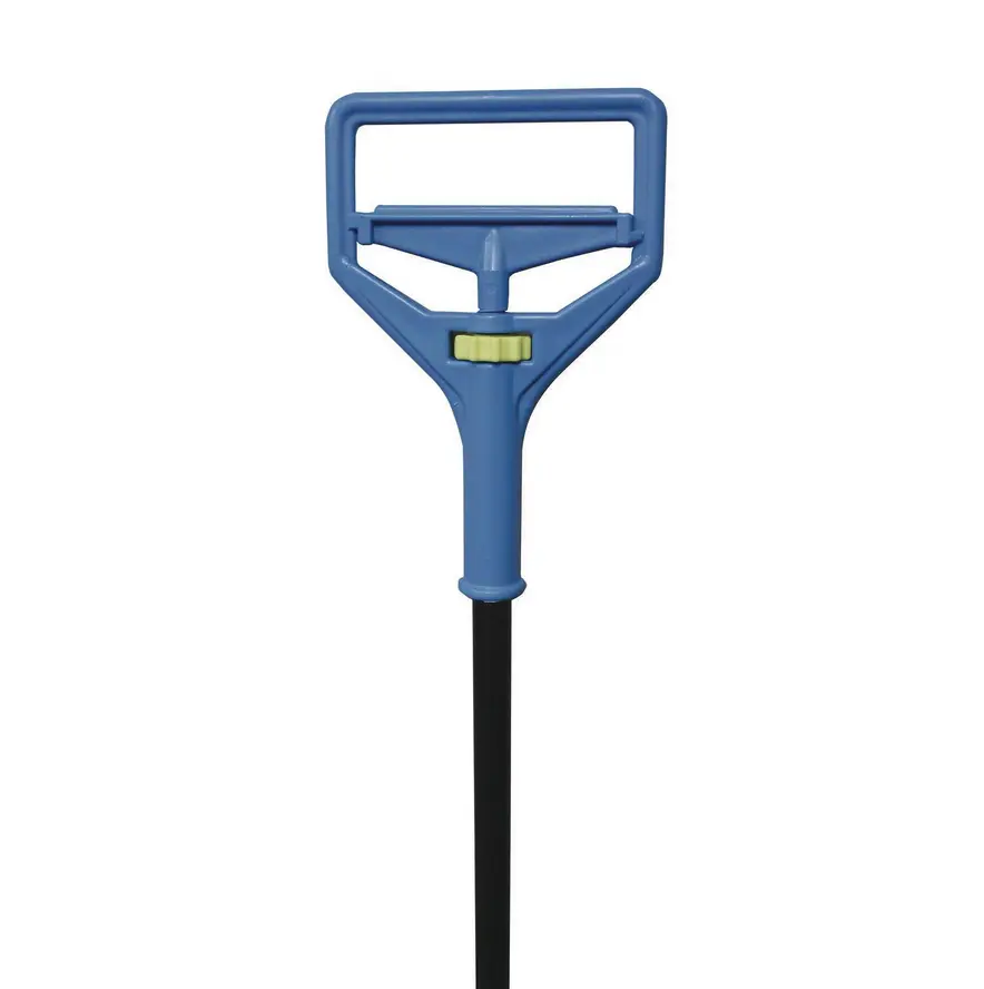 Mop Handle 64" QC Blue/Black