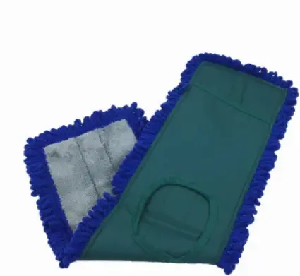 Fringed Dust Mops w/ Microfiber Pad- 24"